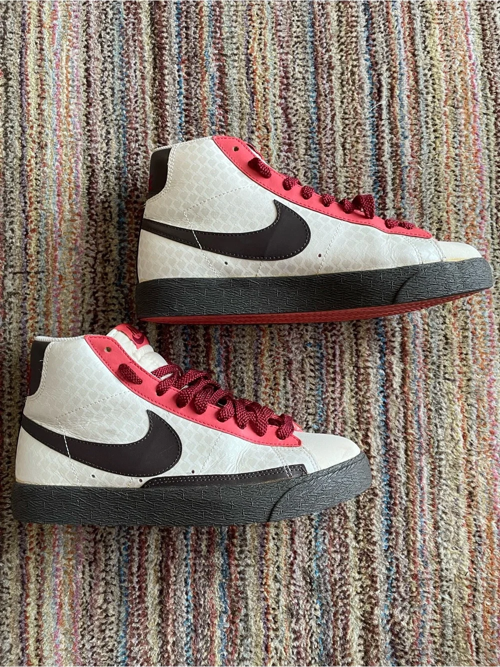 Nike Blazer High Valentine's Day Vintage Collectible Sneakers - Women’s Size 8